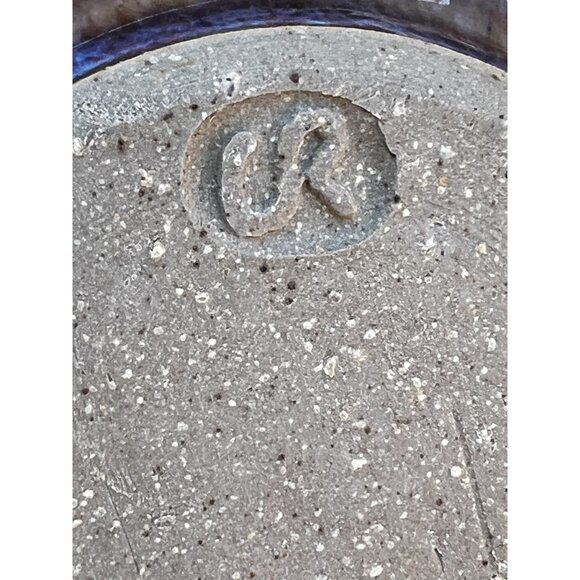 Handcrafted Thrown Ceramic Mug Whimsical Face with Cigar Stamped UR on bottom - Picture 16 of 16